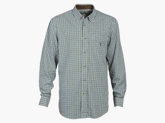 Chemise De Chasse Tradition Percussion A Carreaux Verte