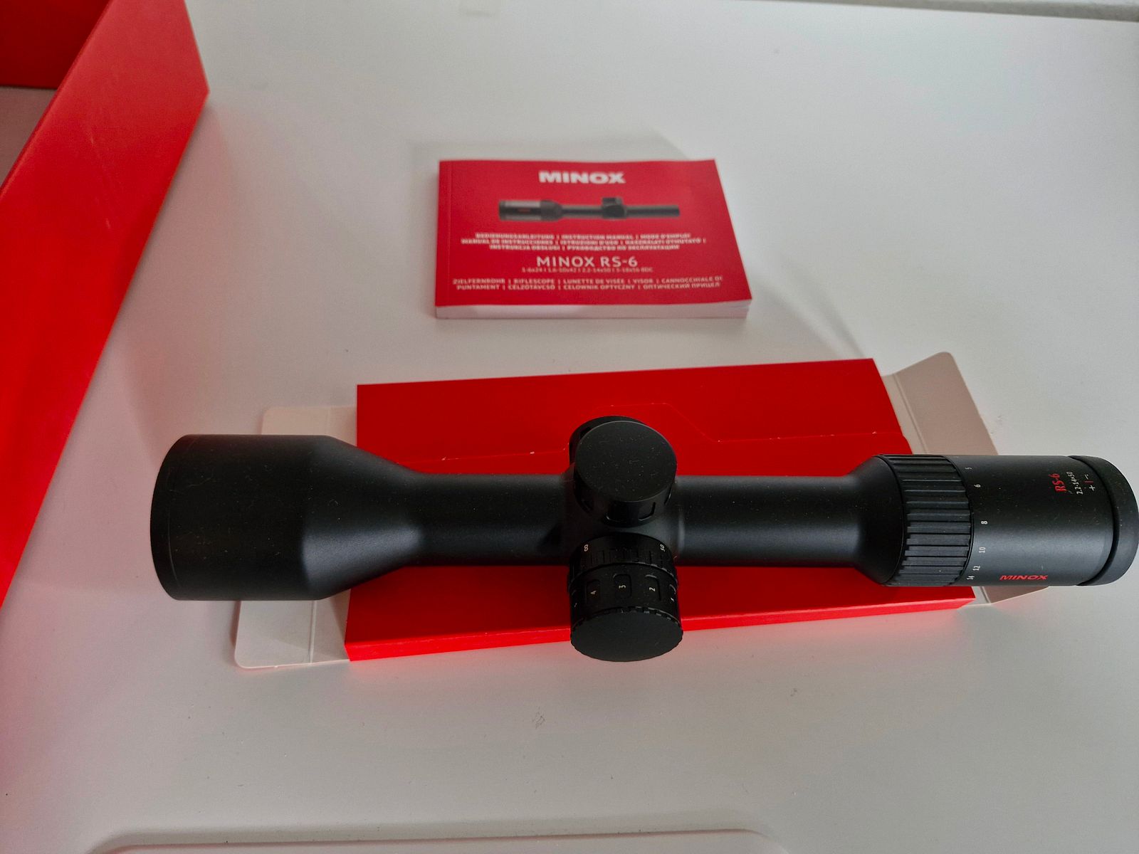 Neues Minox RS6 2,2-14x50 mit Zeiss-Schiene und Parallaxeausgleich