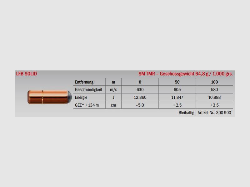 LFB Solid .700 H&H NE SM TMR 64.8g, Bild 2 von 2