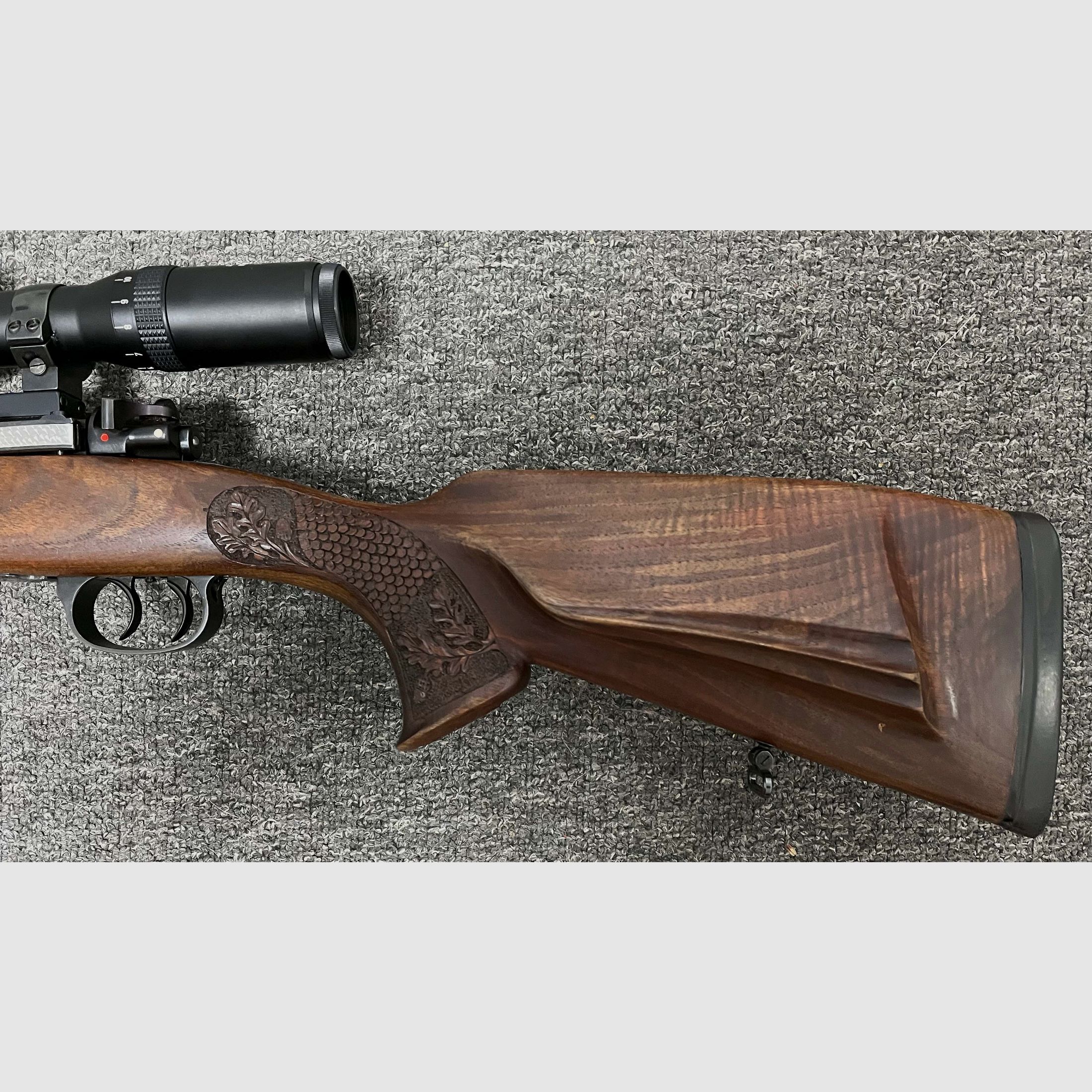 Stutzen 7x64 in 98er system + Kaps 2,5-10x56