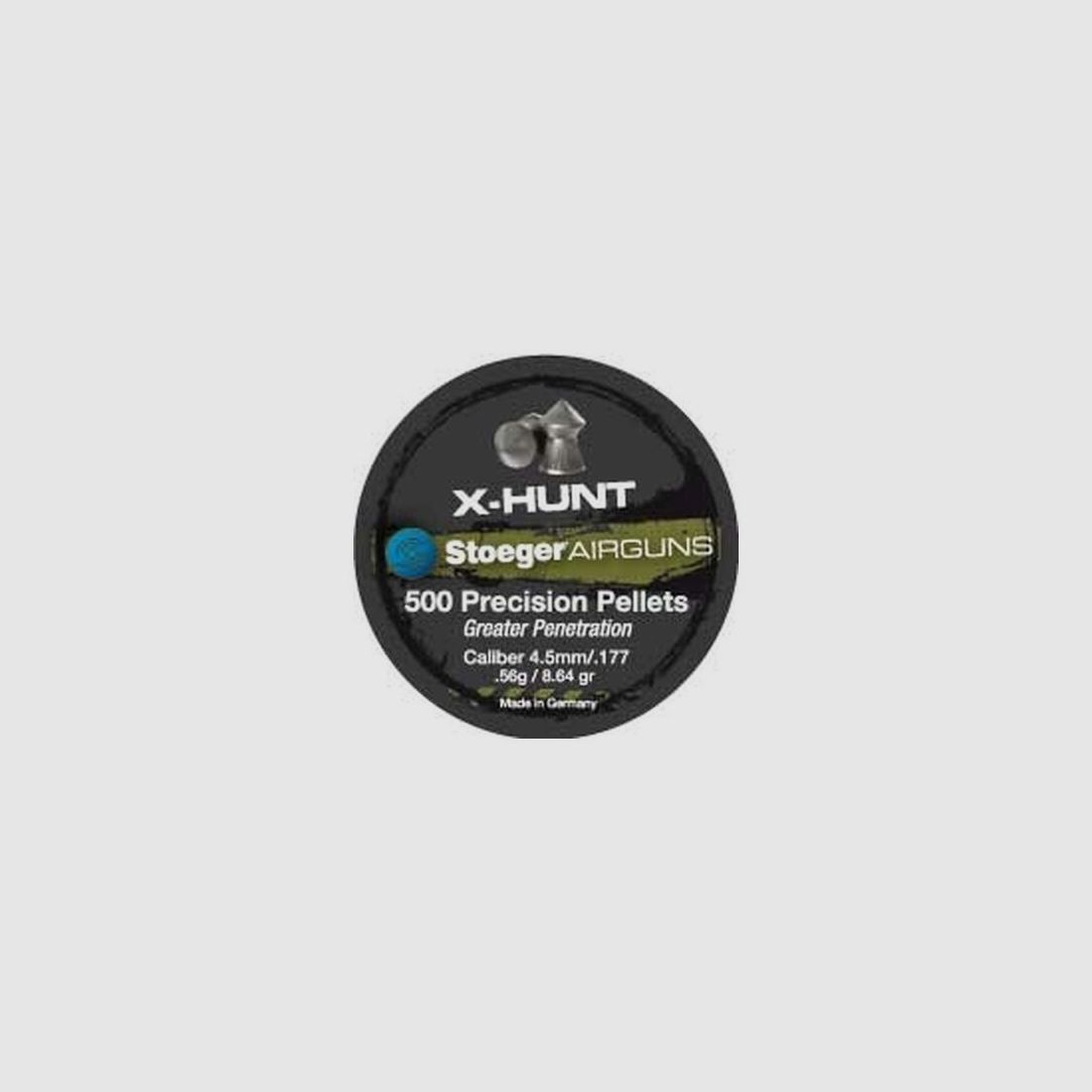 Pellets for Hunting STOEGER BOX X-MAGNUM 4.5MM-0.56G POINTED
