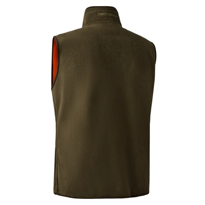 Gilet in pile reversibile DEERHUNTER Gamekeeper – arancione alta visibilità (4525-663), immagine 4 di 5