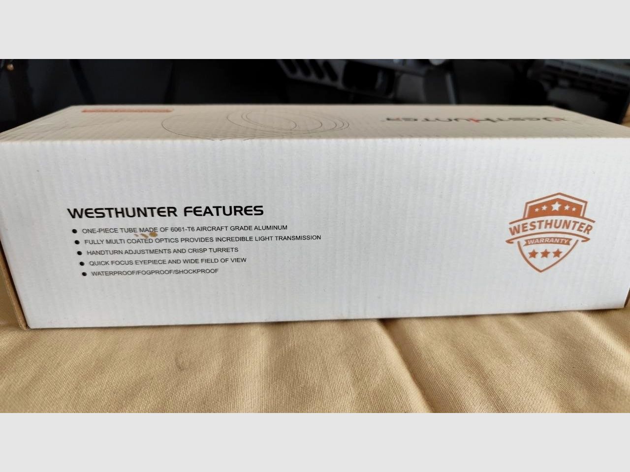 FX Dreamline Tactical im Kaliber 7,62 (30), 7,5 Joule, mit Zielfernrohr Westhunter HD 3-12x44 FFP