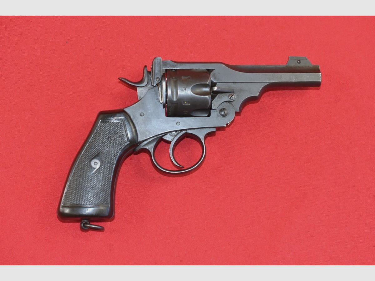 #3160 Webley Mark VI Revolver, Great Britain, 1919, cal. .455, image 2 of 35