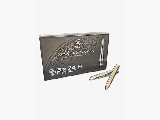 9.3x74R RWS Silver Selection EVO 18.8g. / 291gr.