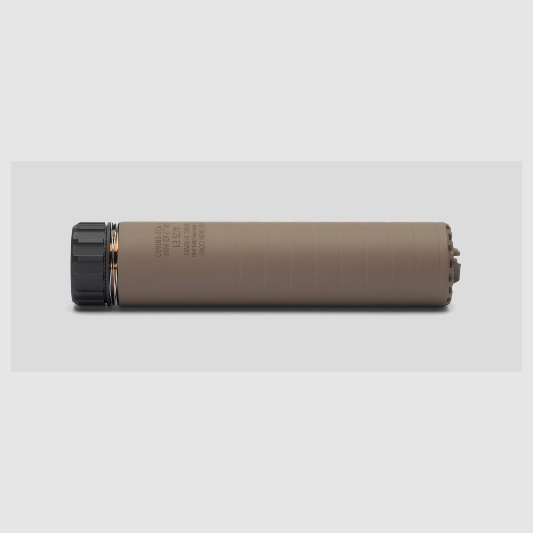 Schalldämpfer ACS E1 HexaLug .30 FDE, Bild 2 von 2