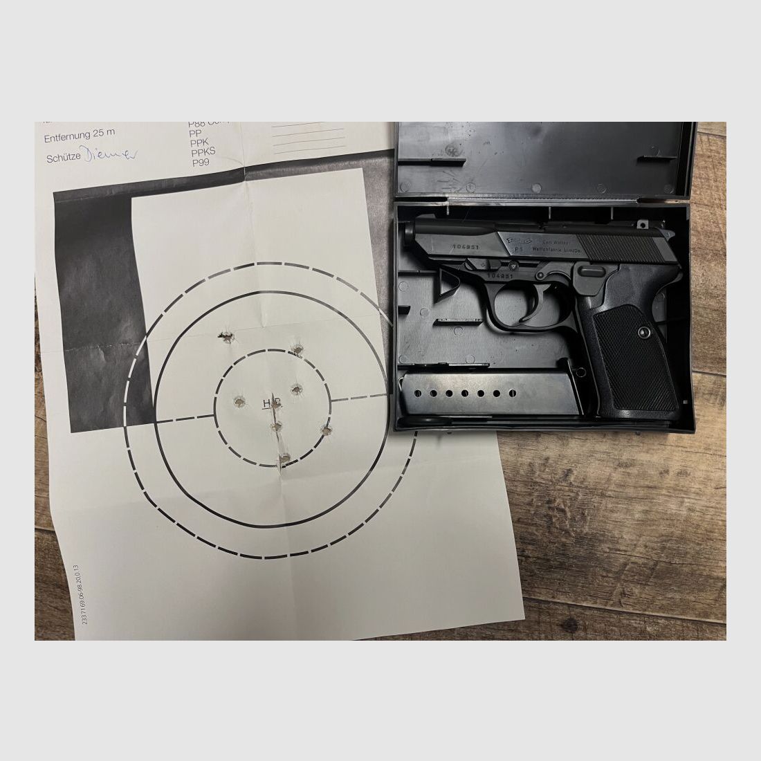 Walther P5 9mm Luger