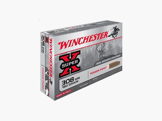 Munición Winchester Power Point cal.308WIN 180gr