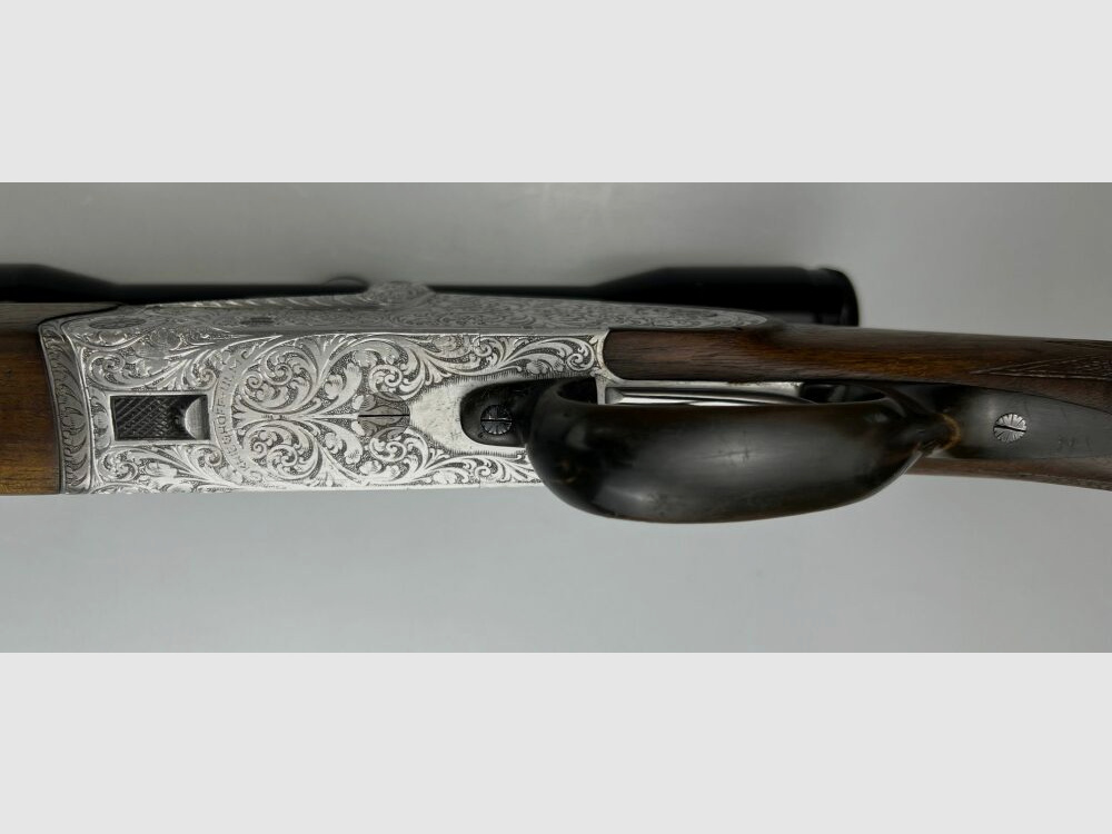 Krieghoff Ulm	 Seitenschloß Bockbüchsflinte