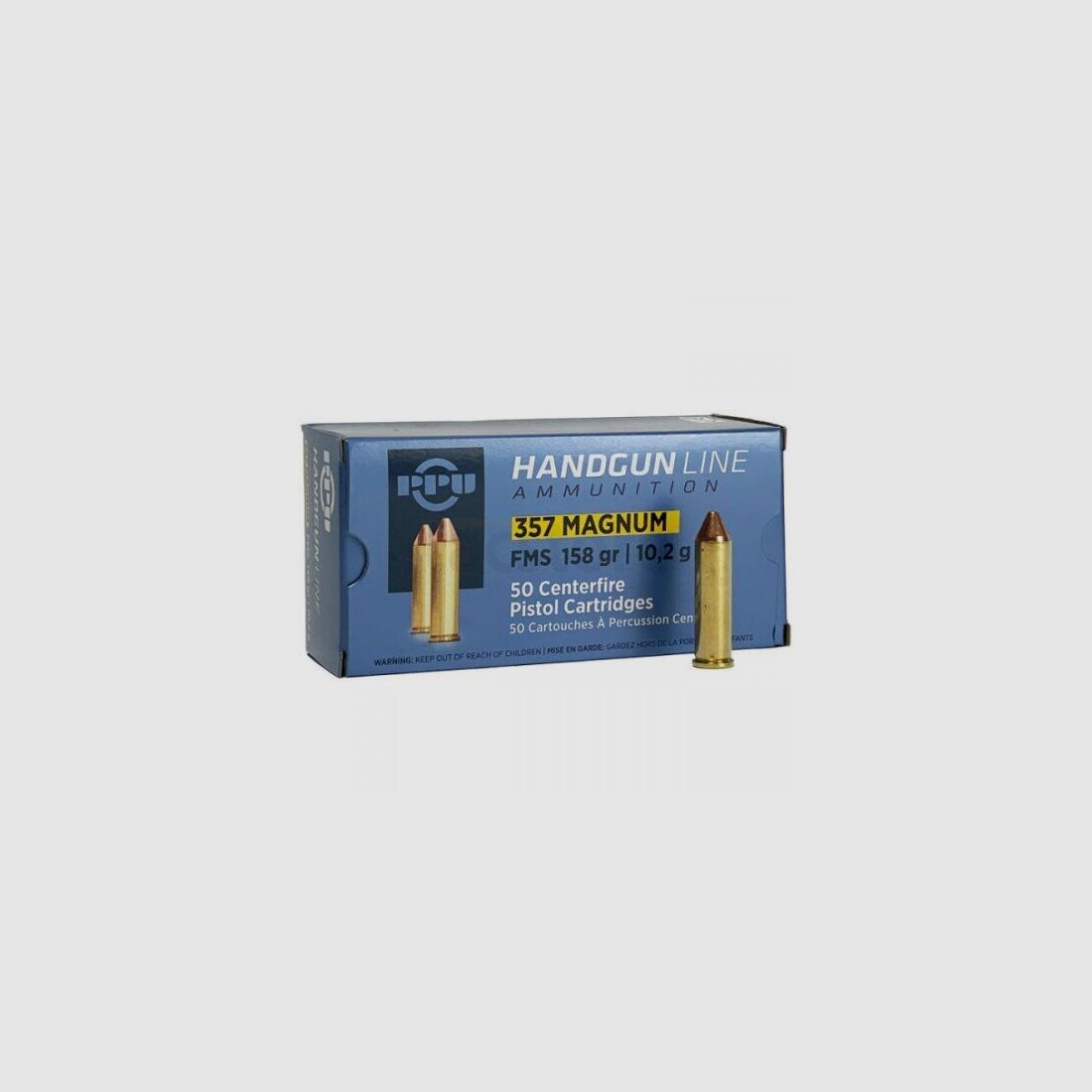 PPU .357 Magnum 10,2g/158grs FMS 50 Stück
