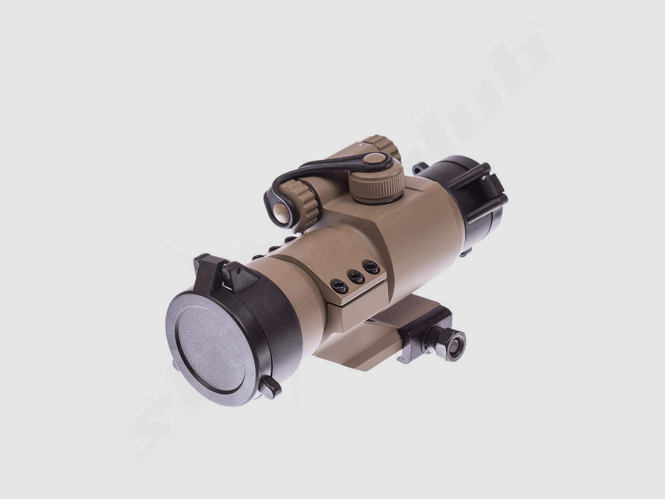 AIM-O M2 Airsoft Red Dot Sight inkl. Cantilever Mount - Desert