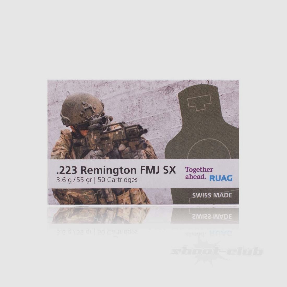 Swiss P FMJ SX