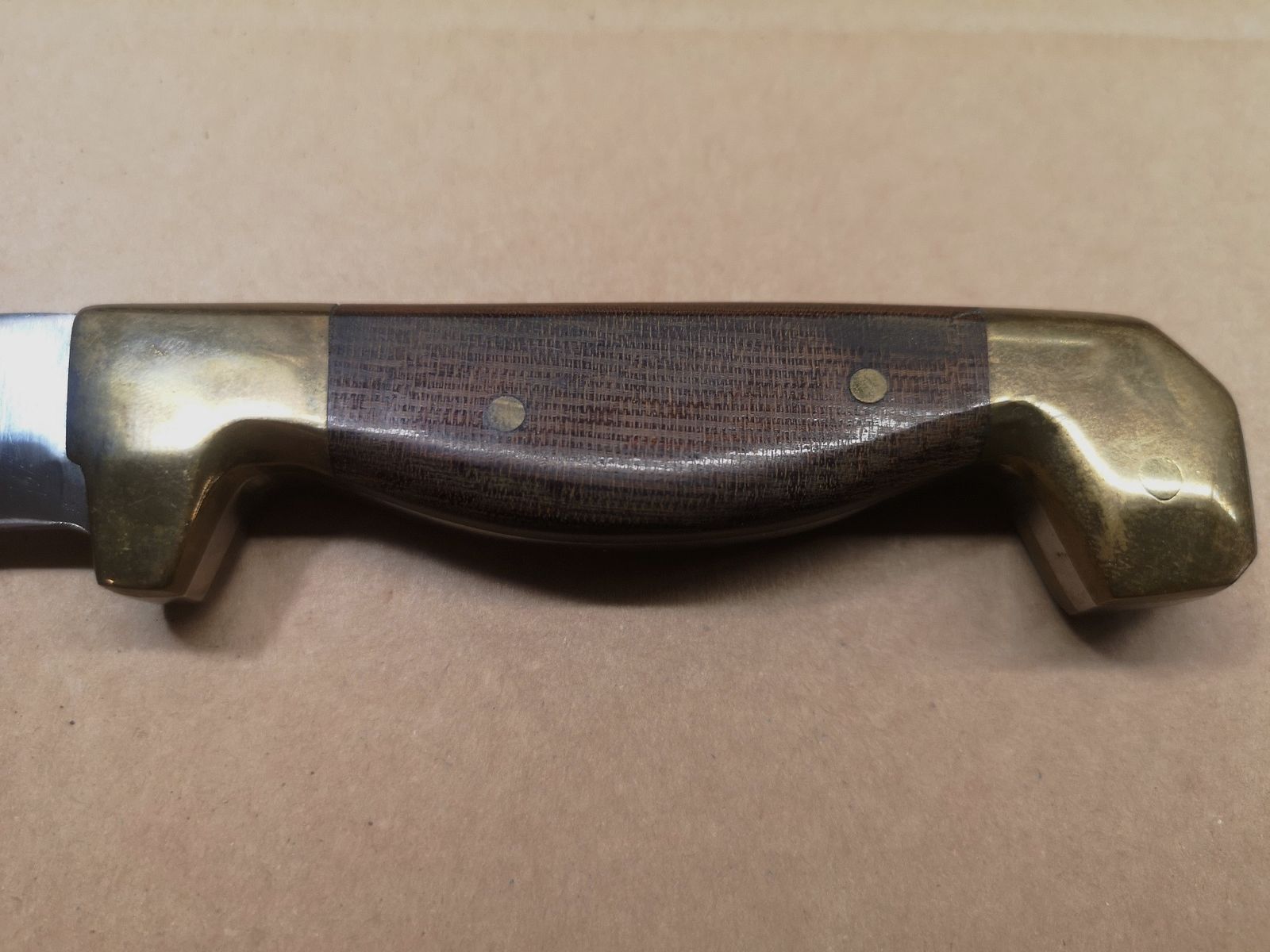 Hunting knife very heavy handmade from Uzbekistan