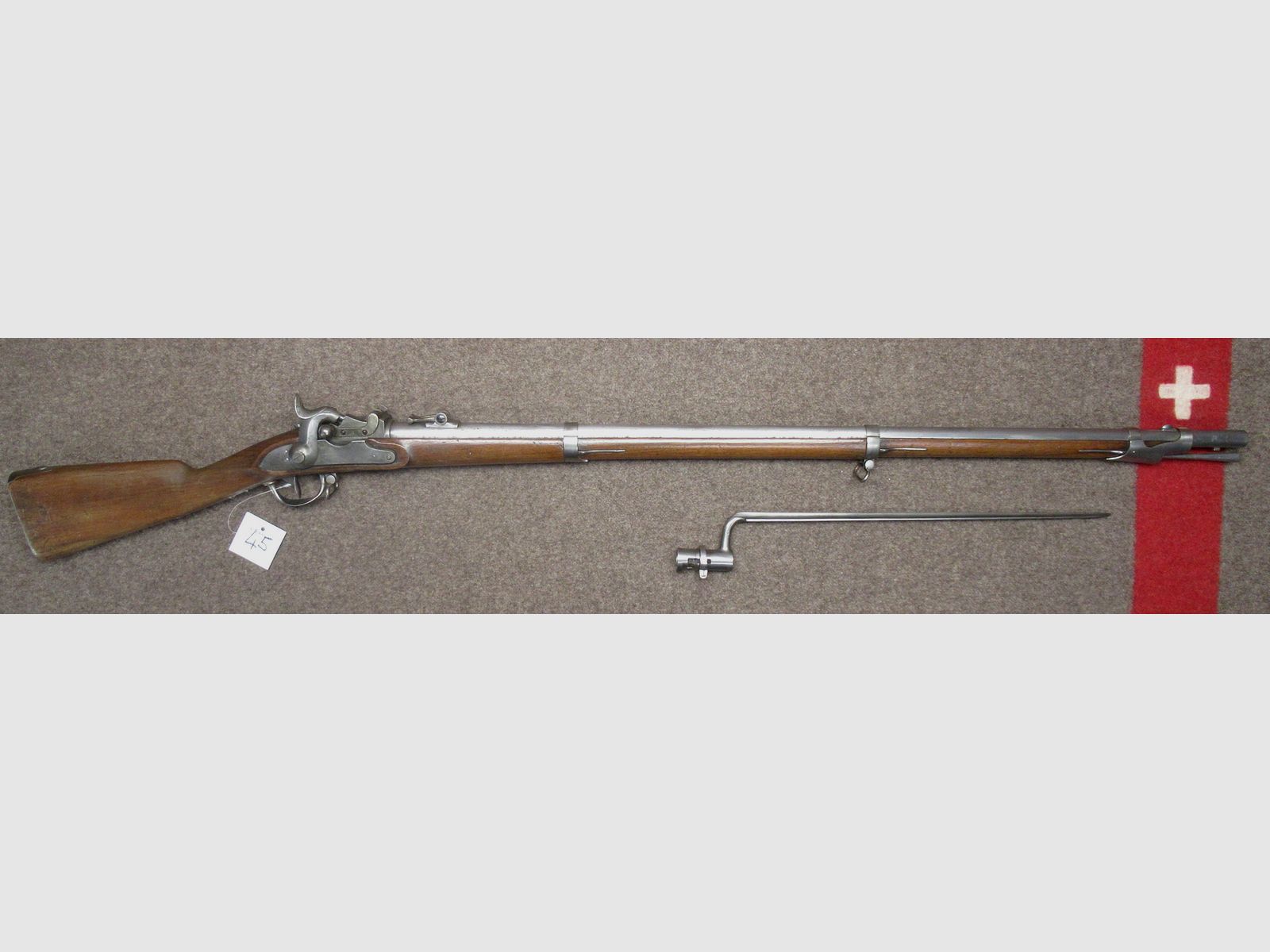 Infanteriegewehr P.J. MALHERBE mod. 1817/42/59/67 St. Gallo Kal. 18mm, Bild 1 von 9