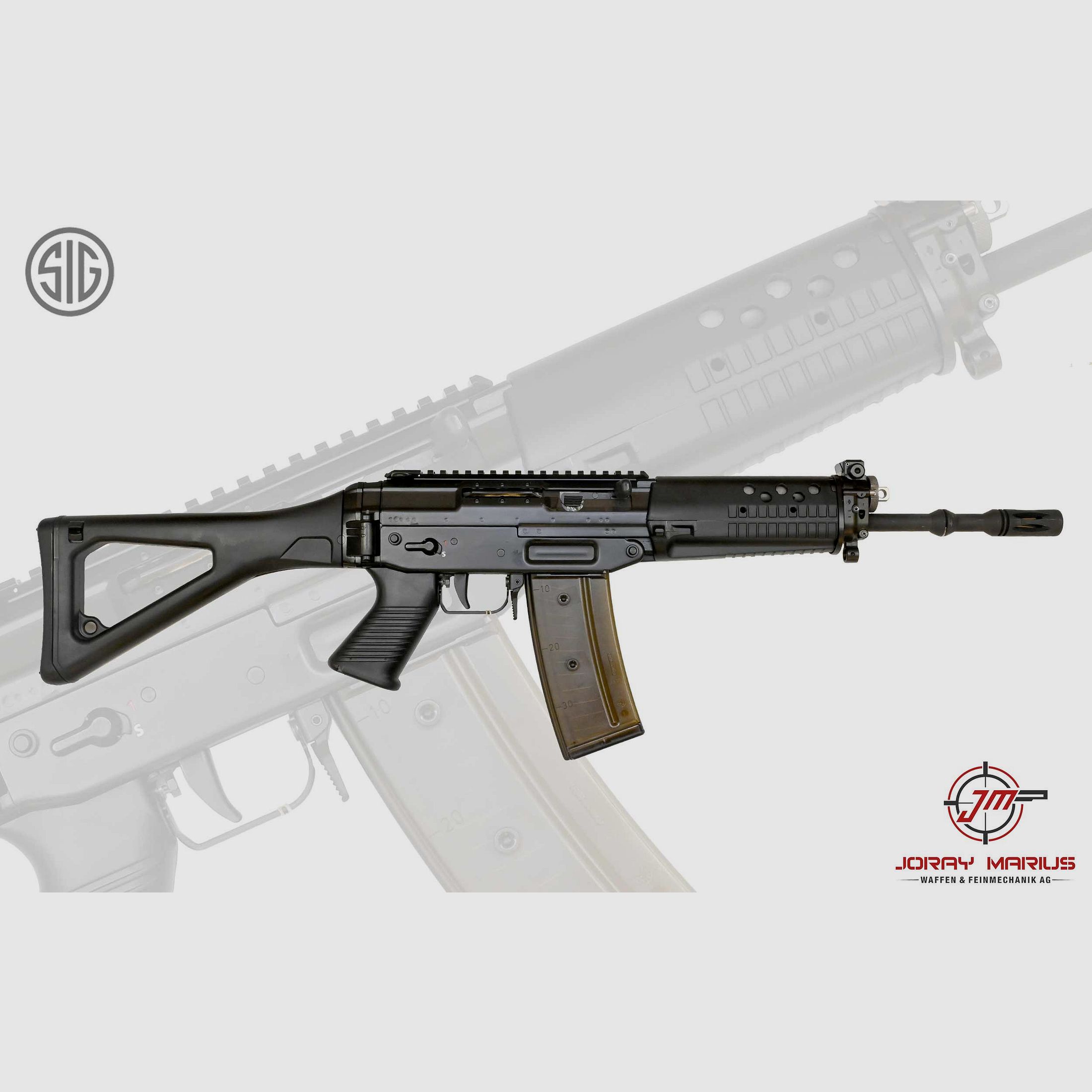 SIG SG553-1 LB Rail Black Halbautomat 5.56 NATO