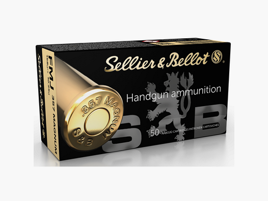 357 Magnum S&B FMJ 158gr VE50