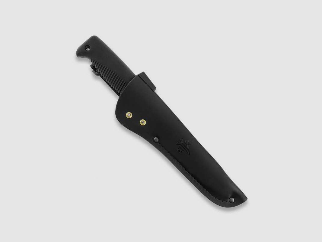Peltonen Knives M95 Ranger Puukko Sissipuukko FJP001 PTFE Beschichtung Lederscheide schwarz