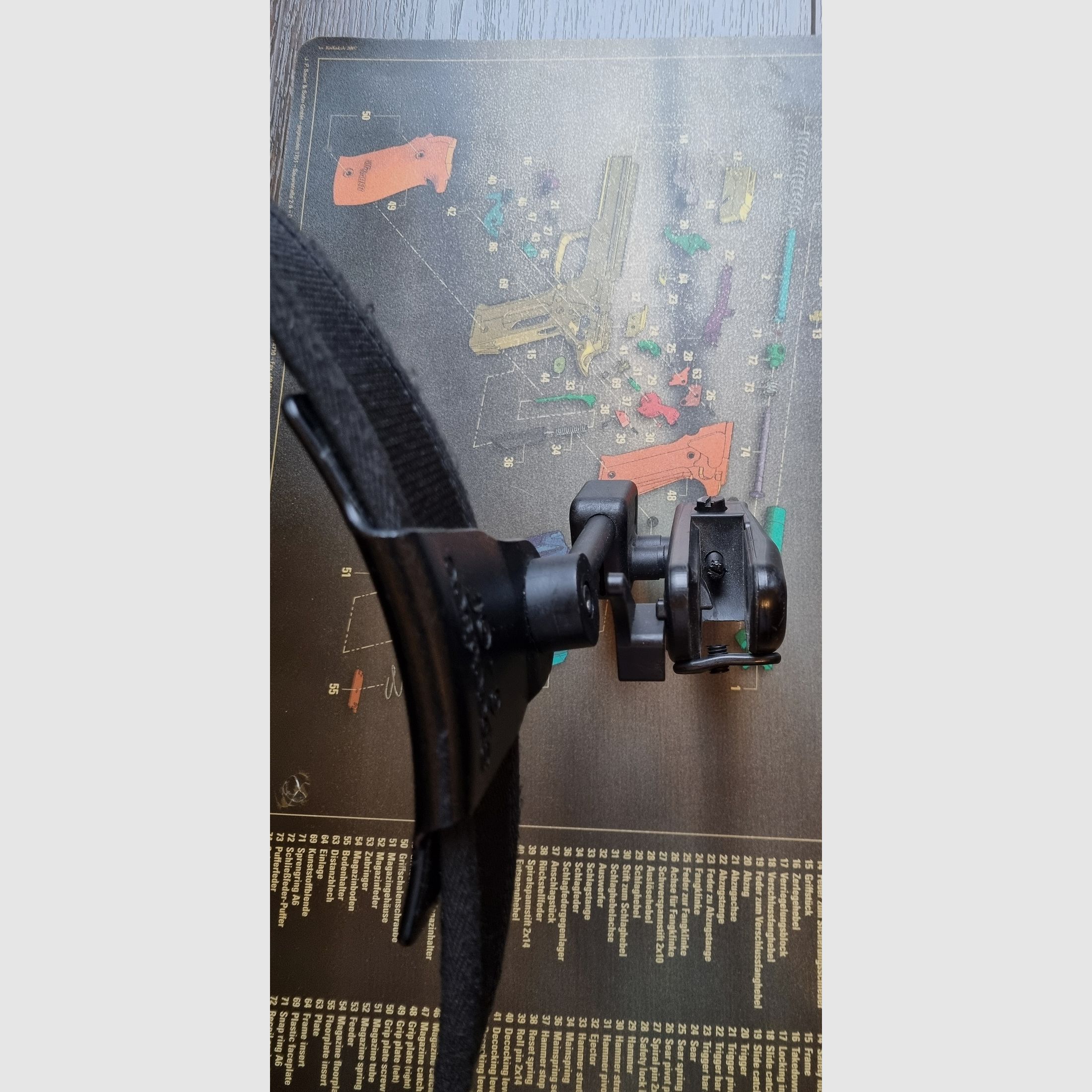 Höppner e Schumann Speedsec 6 GF adatto per molti modelli di pistola (Sig Sauer X-Six, X-Five, P226, Glock, STI, S&W, CZ75....)