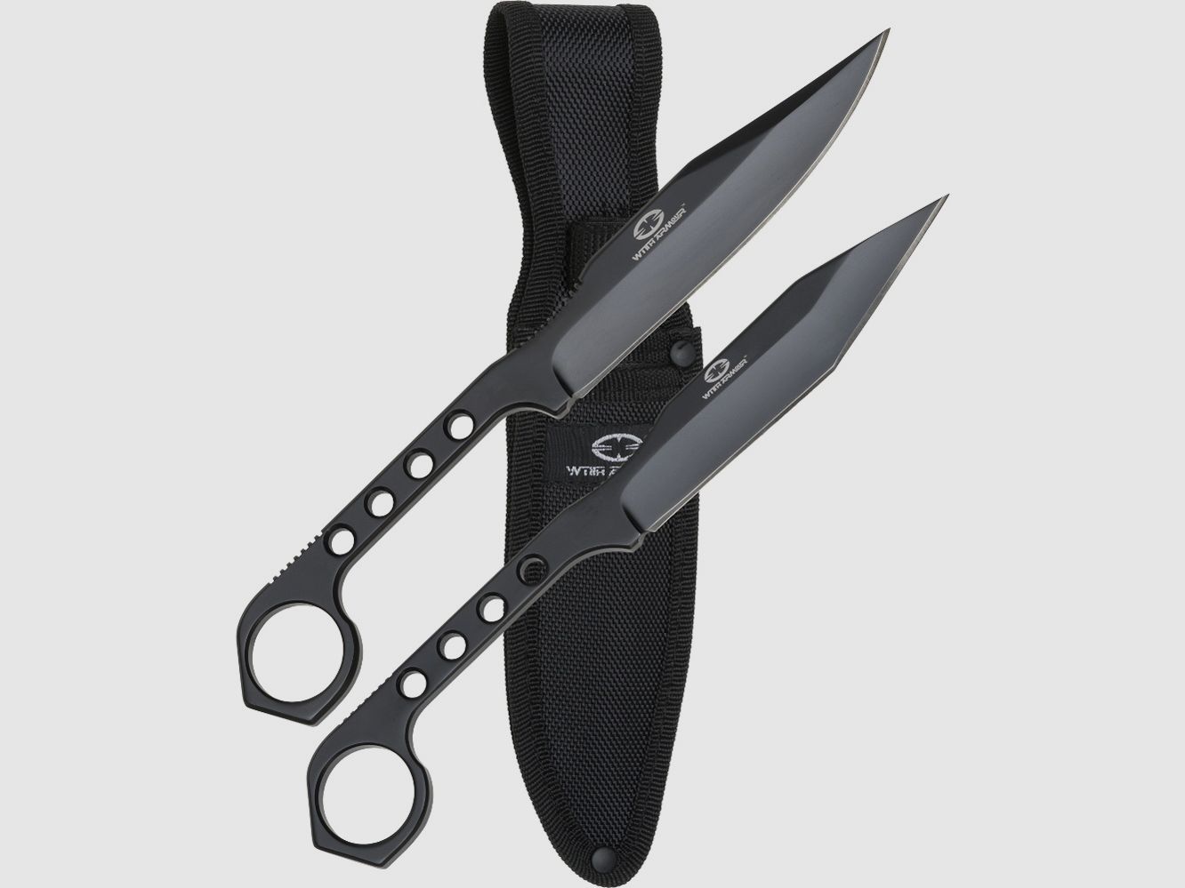 Garfish throwing knife set 2 pieces