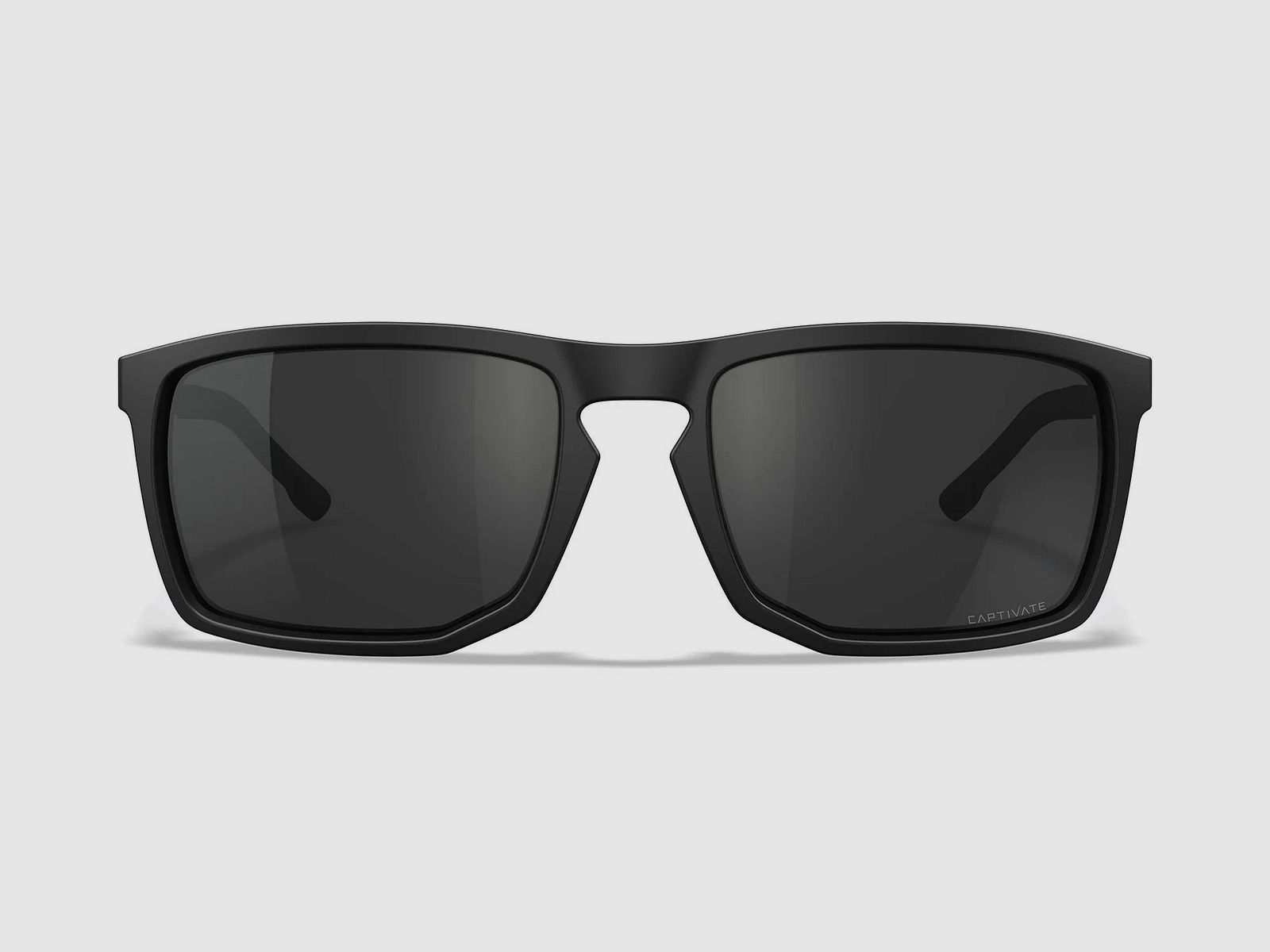 Wiley X AXE Sonnenbrille mit CAPTIVATE Polarized Grey Gläsern, Matte Black AC6AXE02 Rahmen, Bild 2 von 5