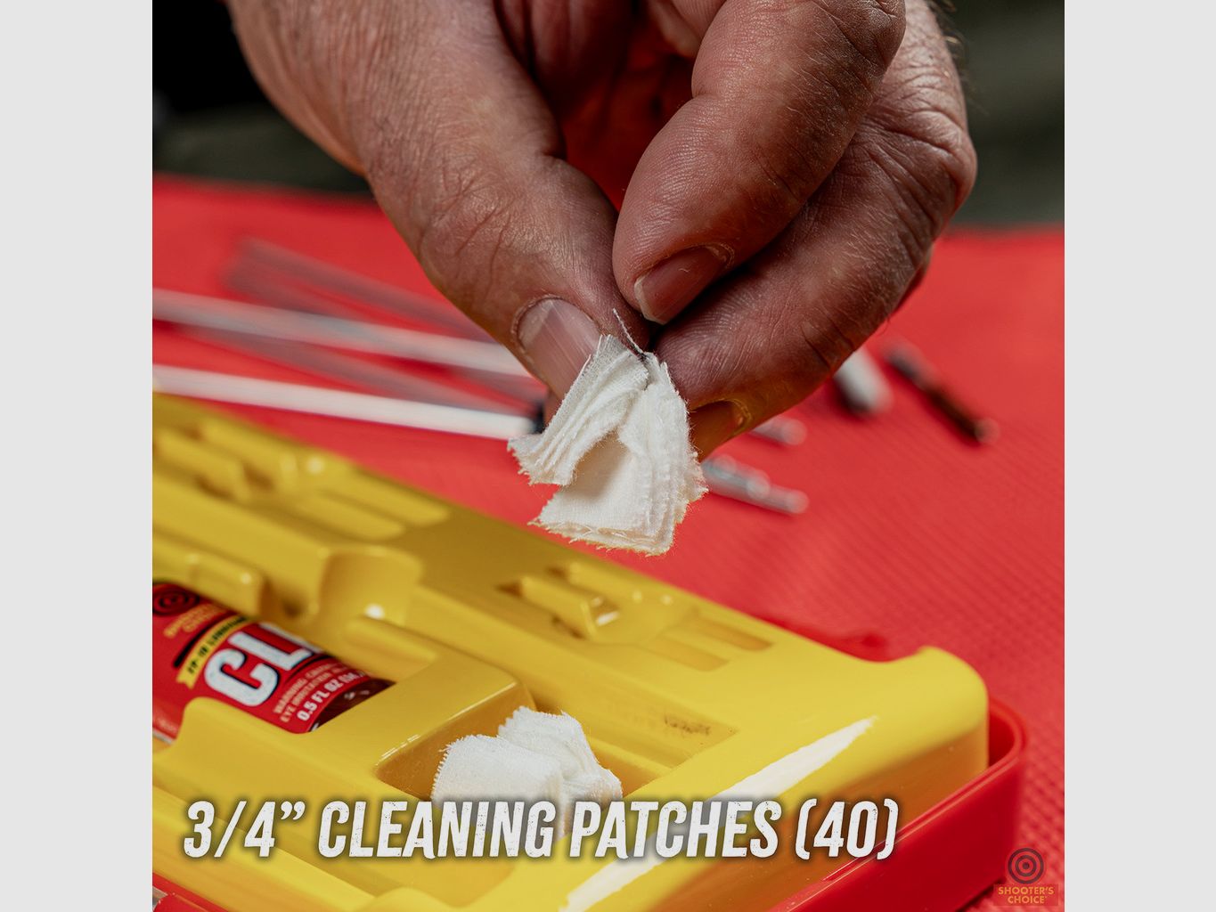 Shooter's Choice .17 Cal Waffenreinigungs-Kit inkl. FP-10 Lubricant Elite CLP (5-40) (SHF-SRK-17)