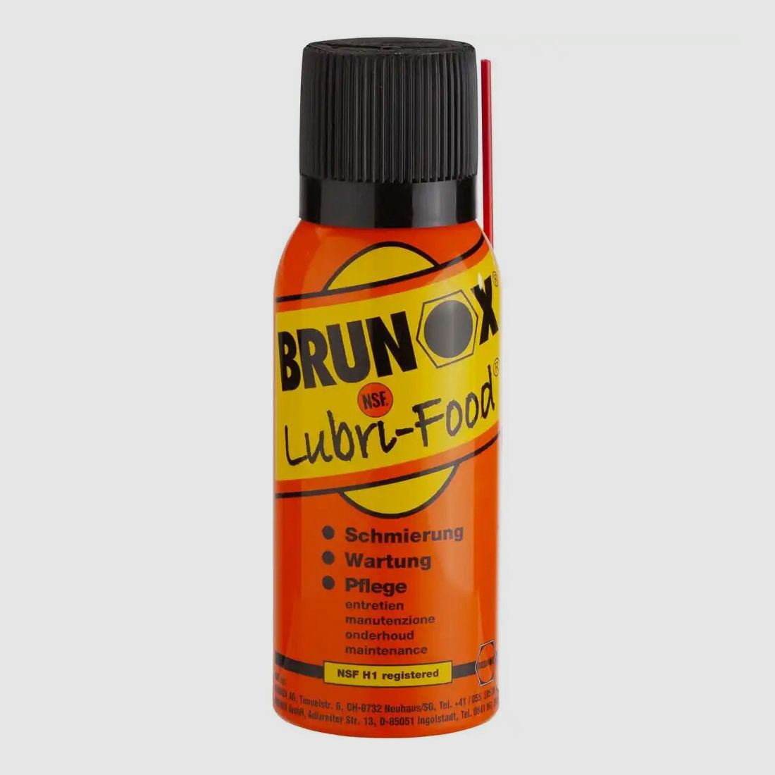 Brunox Lubri-Food – Pump spray, 0.12 l