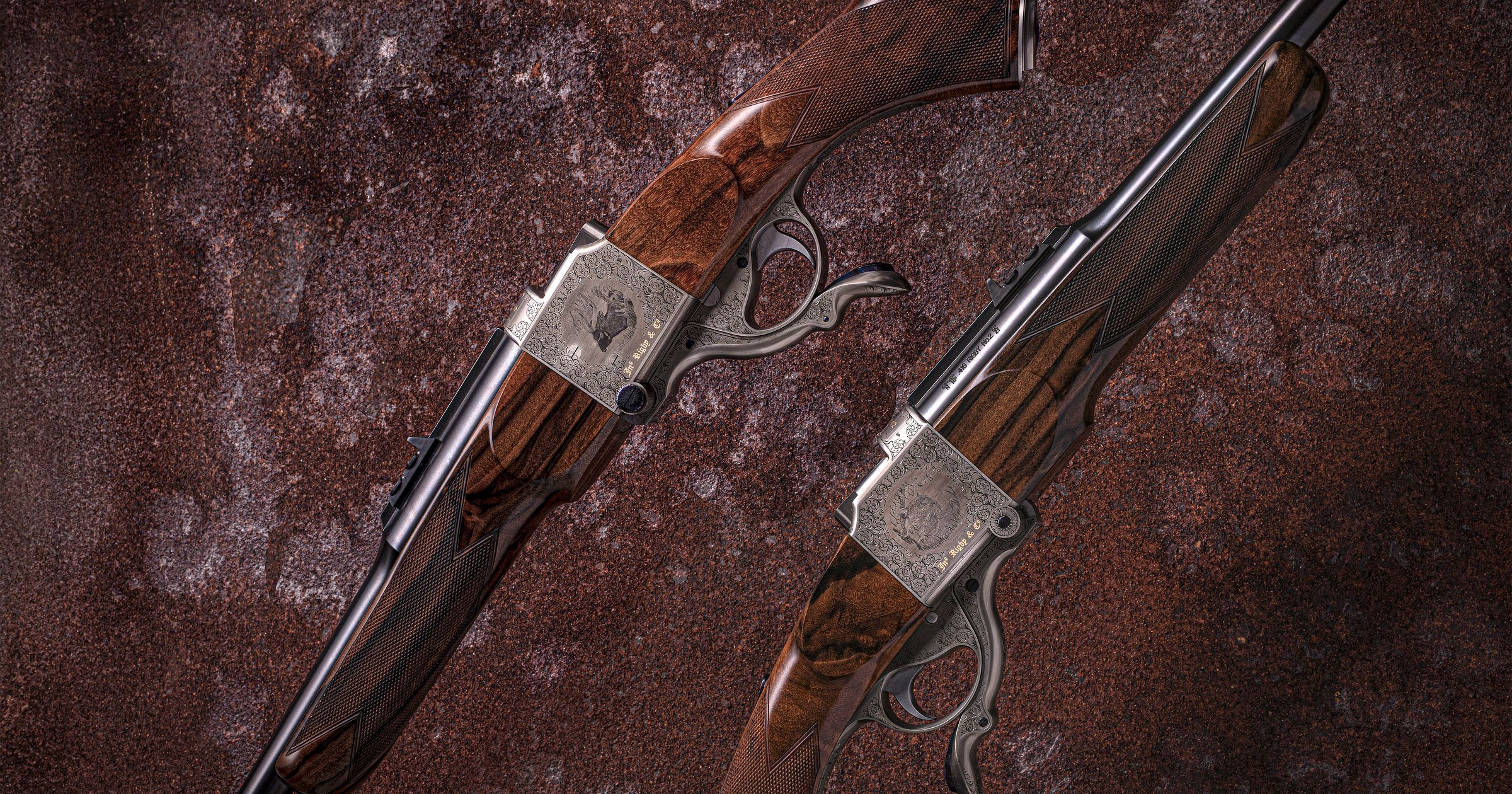 England – Die neue Rigby Falling Block - Jagdzeit