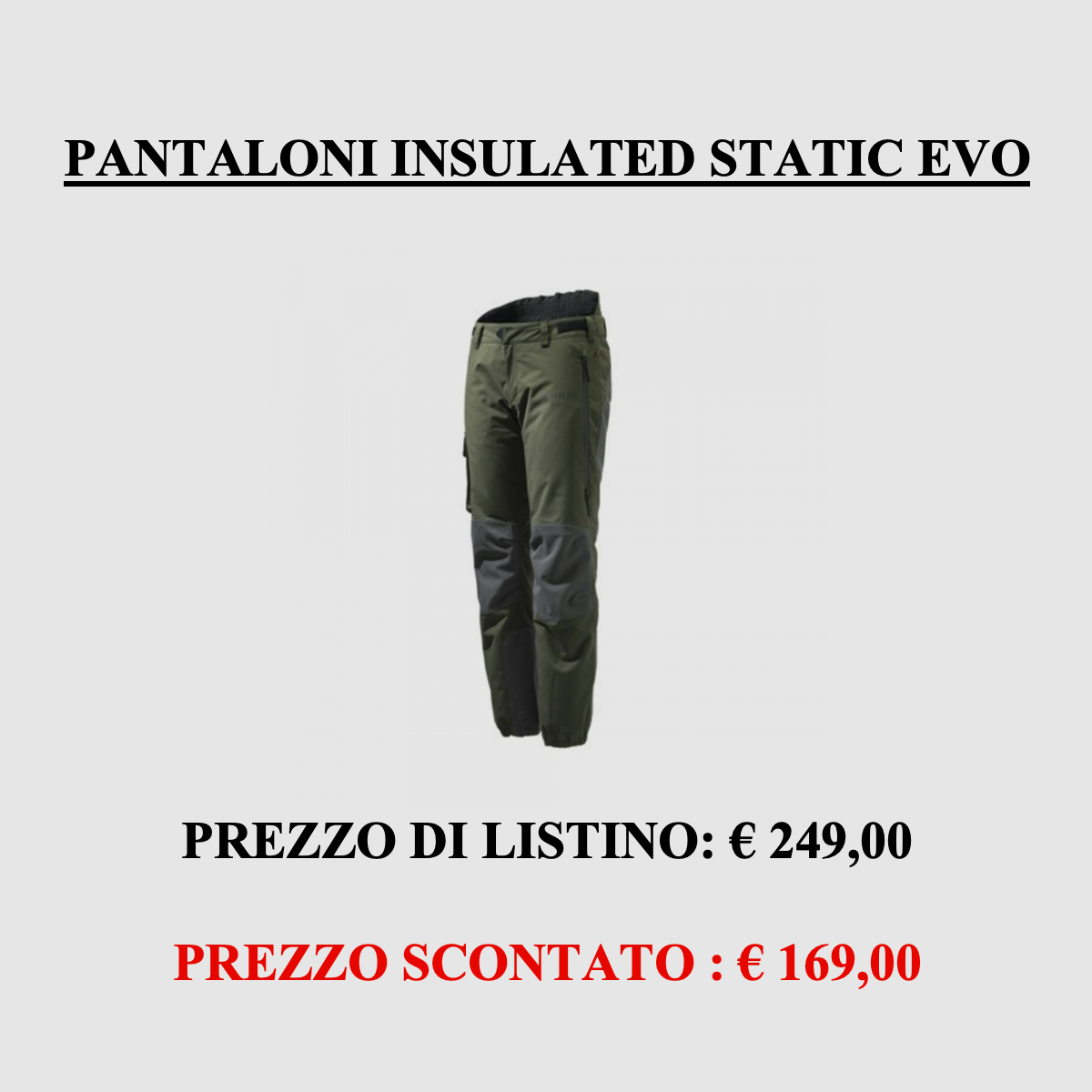 Beretta – Pantalon Isolé Static EVO, image 1 sur 3