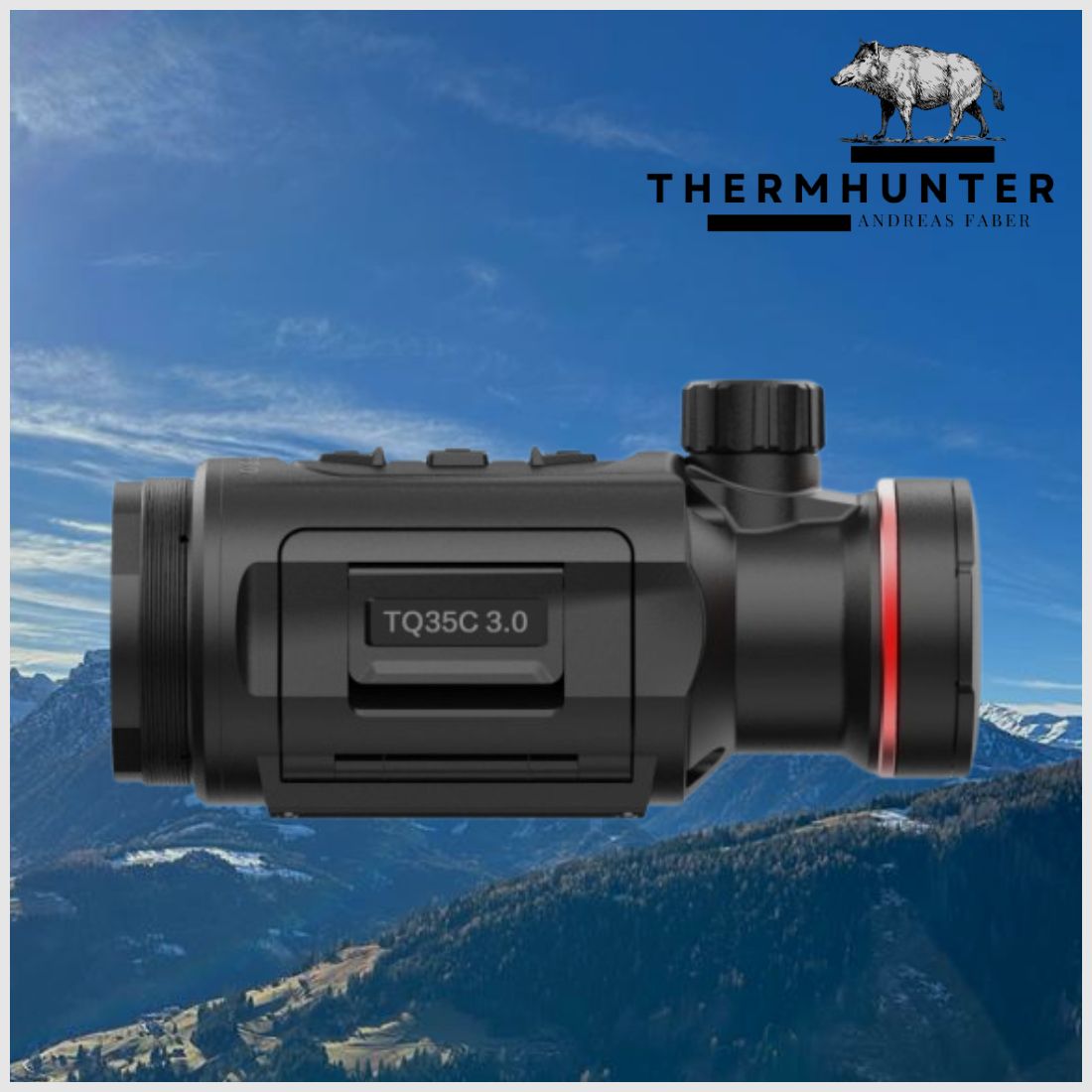 Hikmicro Clip-On Thunder TQ35C 3.0 Ensemble complet avec adaptateur -NEUF-