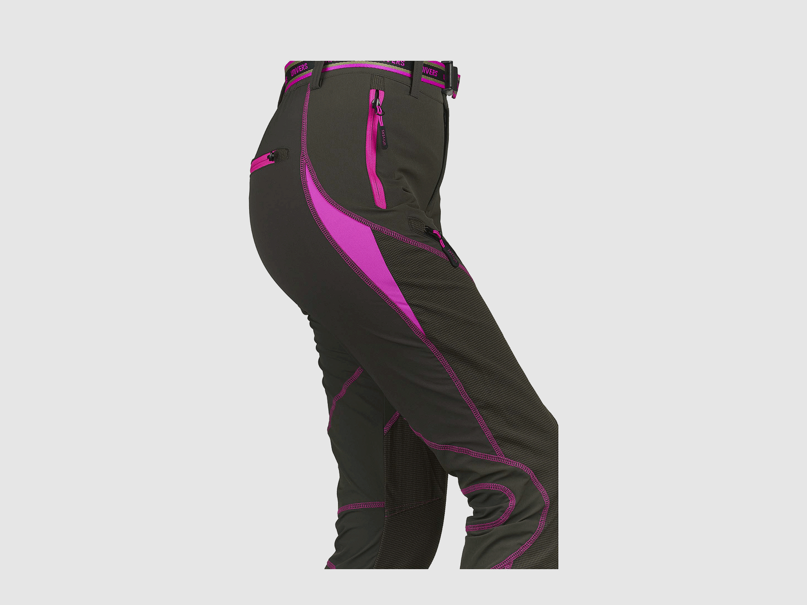 HOSEN – UNIVERS – DAMEN – JAGD SALO’ Grün/Fuchsia, Bild 5 von 6