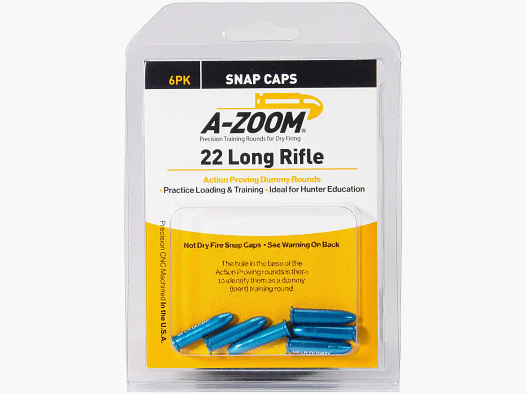 A-Zoom 131053 Pufferpatrone Kal. .22lr 6stk. blue