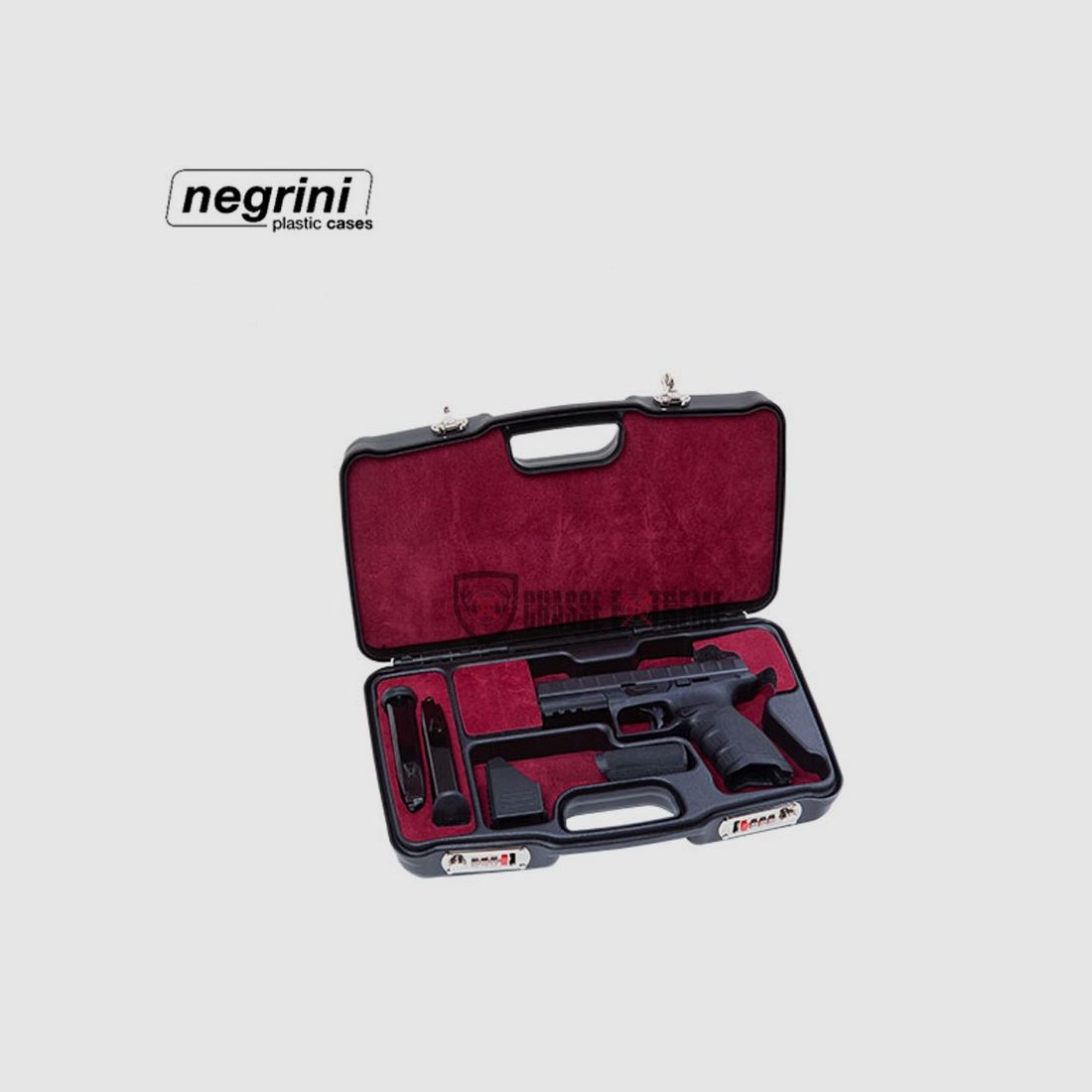 Waffenkoffer NEGRINI ABS thermoformbar für Handwaffen, Bild 2 von 2