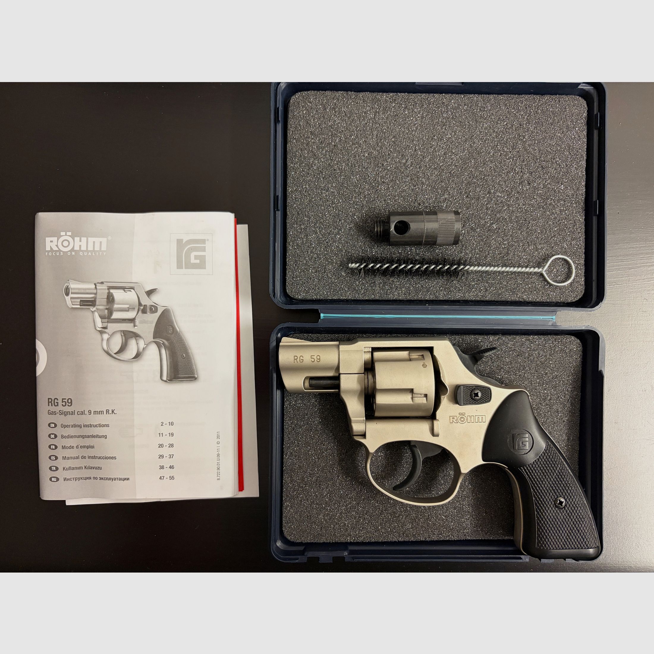 Röhm RG59 Schreckschuss-Revolver 9mm R.K., Bild 3 von 5