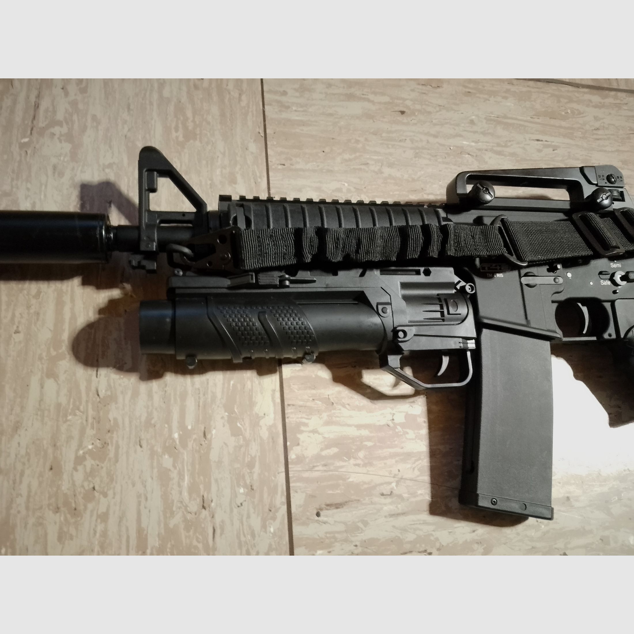 7mm Gel Kugel Granatwerfer werfer 20mm Rail m4 m16 ar15 tm4 ris sturmgewehr usw Universal