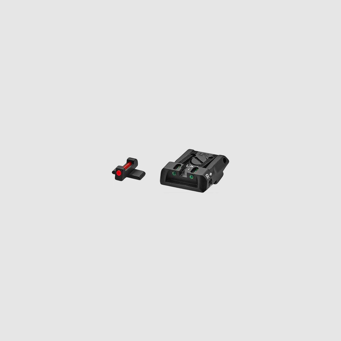 LPA SPF20SS Fiber-Optische Visier Set voor SIG-Sauer Pistolen P220 / 225 / 226 / 228 / 229 / 320 – Fiber-Optisch