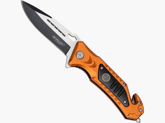 Rescue Taschenmesser orange Rettungsmesser