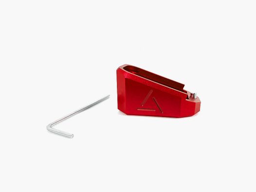 EXTENSION DE CHARGEUR ALU +3 ROUGE POUR TP9