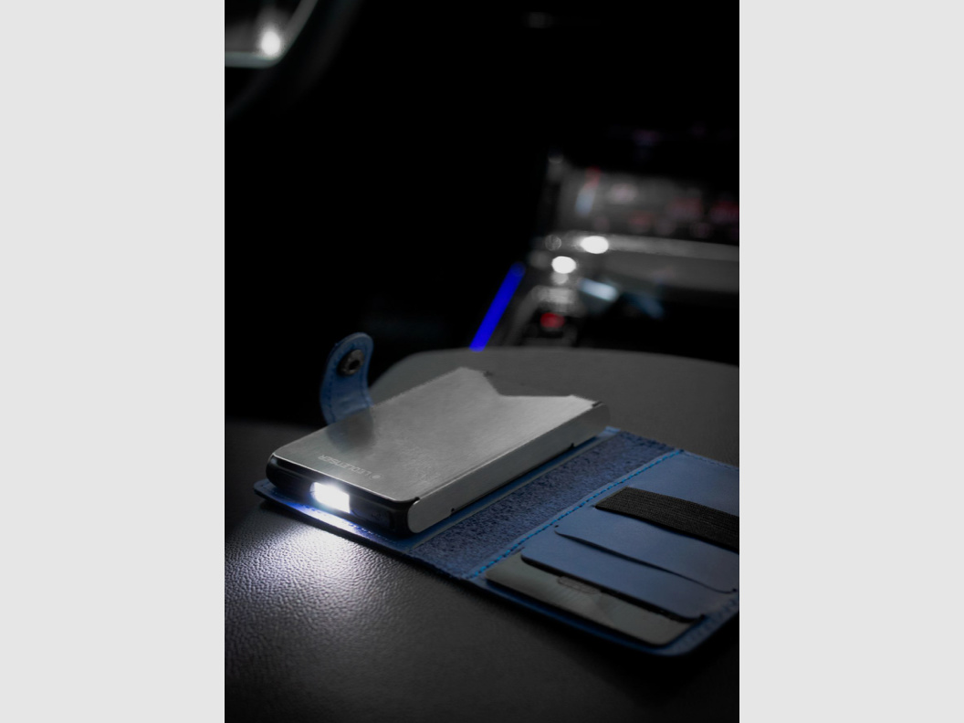 Ledlenser 502397 Lite Wallet Nocna Niebieska