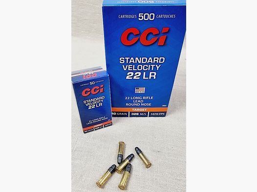 .22LR/40grs CCI Standard Blei Rundkopf 500 Stk. #0035# Angebot !!