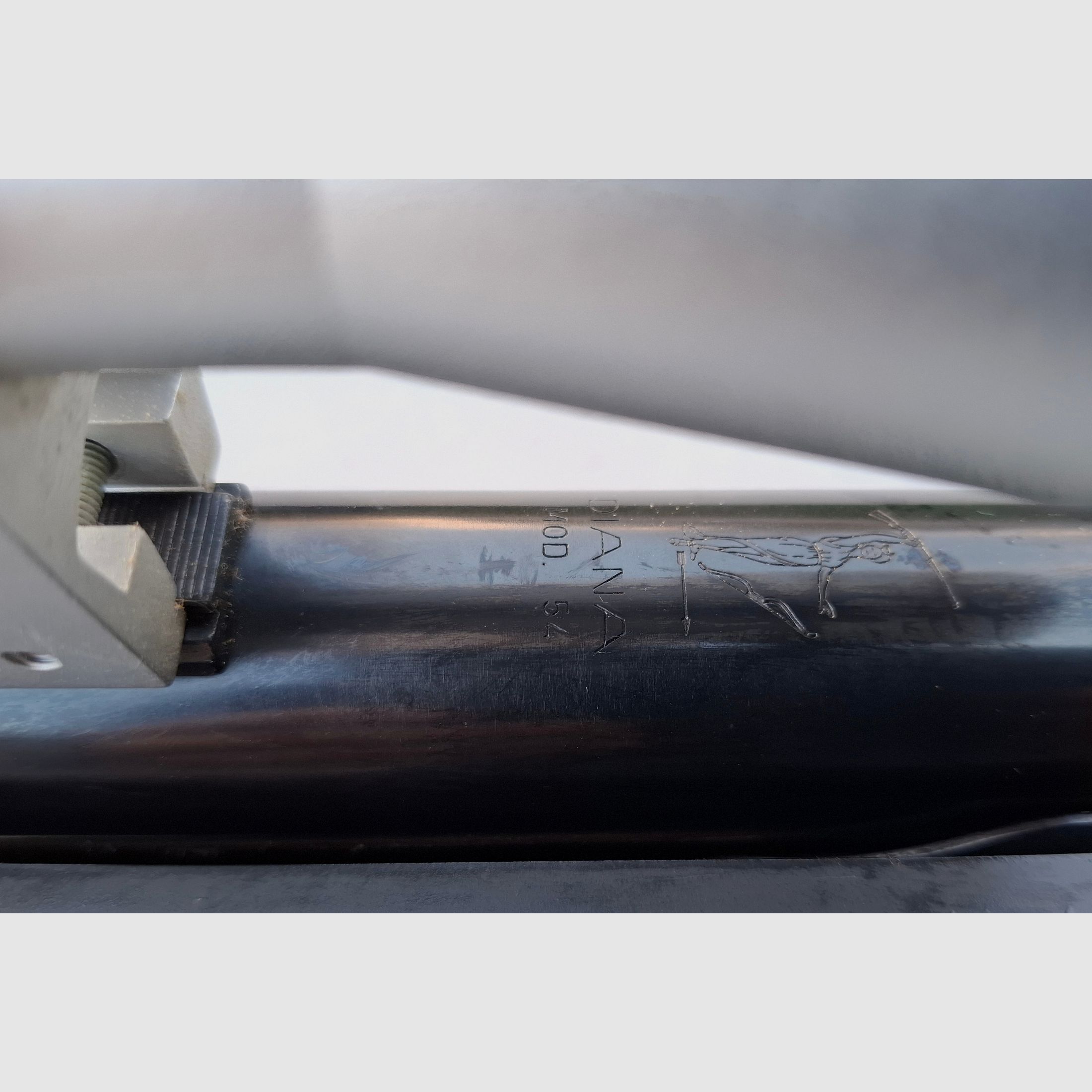 Air rifle Diana Mod. 54-cal. 4.5mm side lever with scope