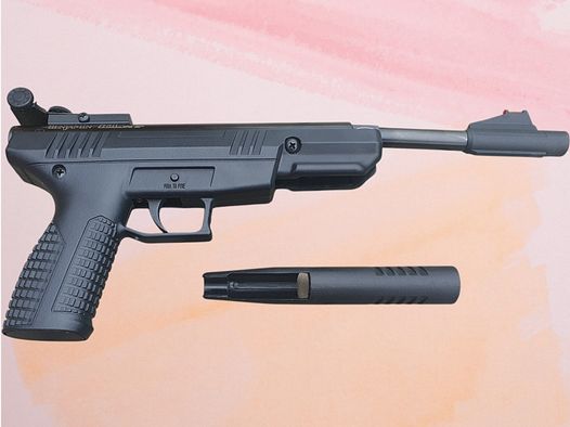 Crosman Benjamin Trail NP luchtpistool 4,5mm (.177) – Top inclusief spanhulp gaszuiger