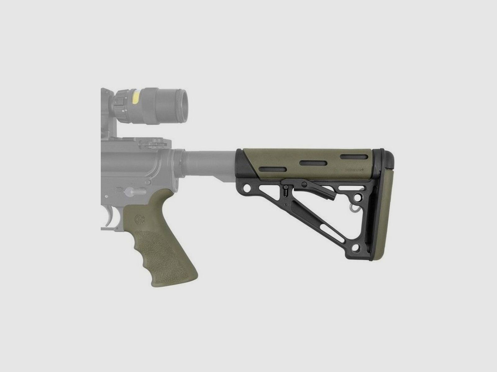 Kolf Hogue OMCB Mil-Spec AR15 OD Green met grip, afbeelding 2 van 3