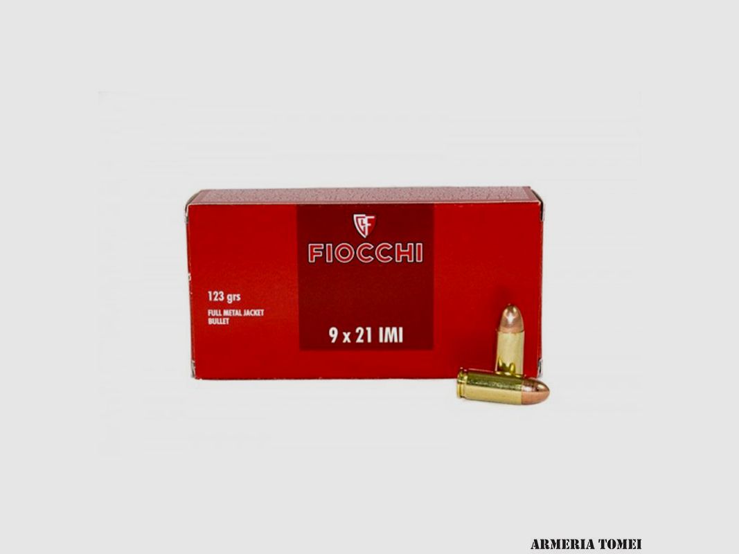 FIOCCHI – 9x21mm 123GR VOLL METALLHÜLLE