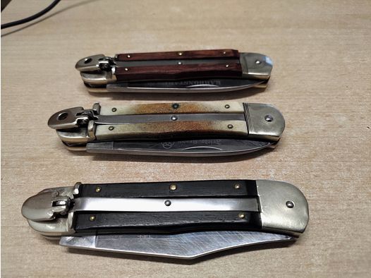 Konvolut Springmesser Hubertus