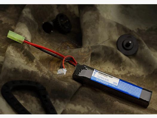 Airsoft Li-Po Akku 11.1V 1100mAh 15C Stock Type