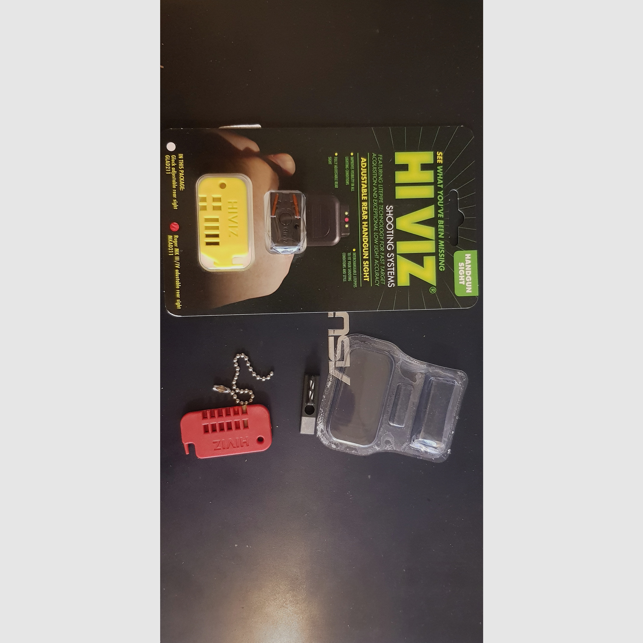 Ruger MK III/IV Hiviz Visierset