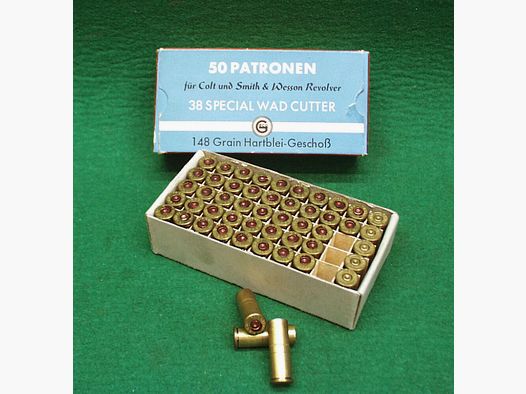 GECO + SAKO Hülsen Kal.38Special, gebraucht