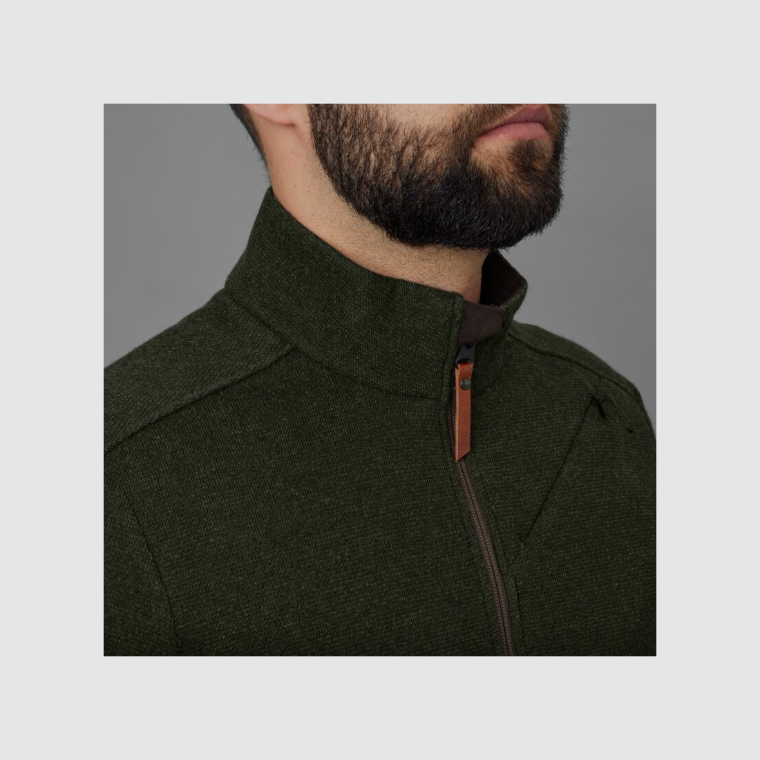 Härkila Metso sweter wełniany w kolorze Willow Green