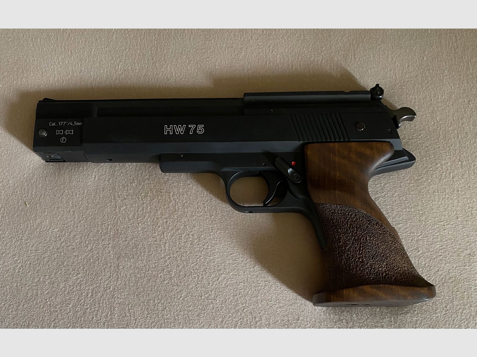 Weihrauch HW75 Luftdruckpistole cal. 4,5 mm