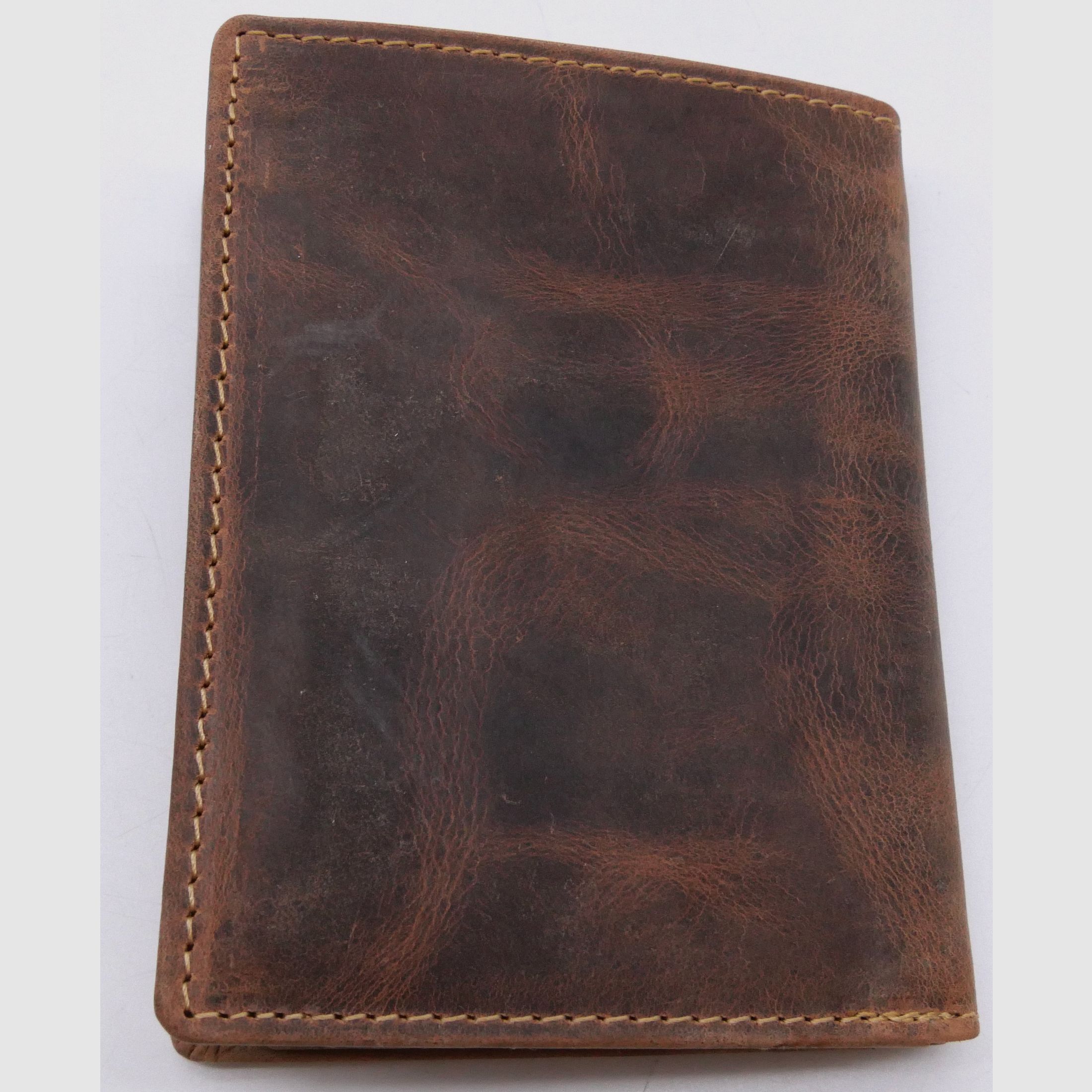 Greenburry Leder Geldbörse braun Vintage Animal Collection Hirschkopf Royal Stag 1701-RS-25